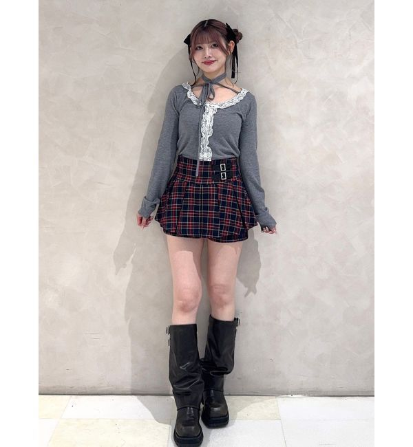 jouetie「レースドッキングニット」|ニット・セーター|