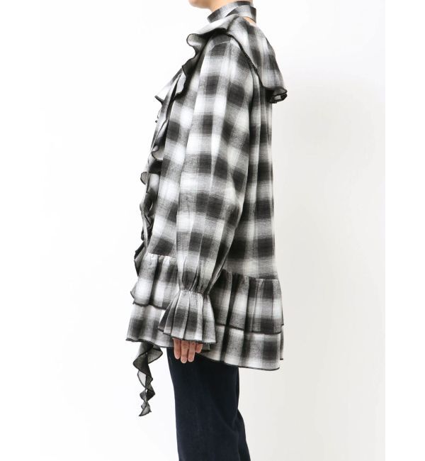 jouetie「ラッフルフリルネルチュニック」|ワンピース|