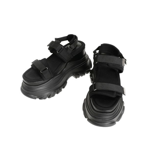 GYDA「DADソール スポサン」|サンダル|ブラック