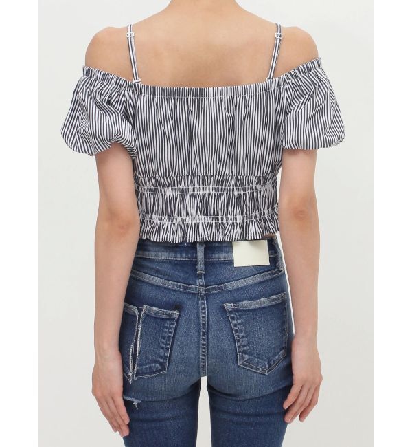 GYDA「Symmetry GYDAチャームオフショルブラウス」|シャツ・ブラウス|