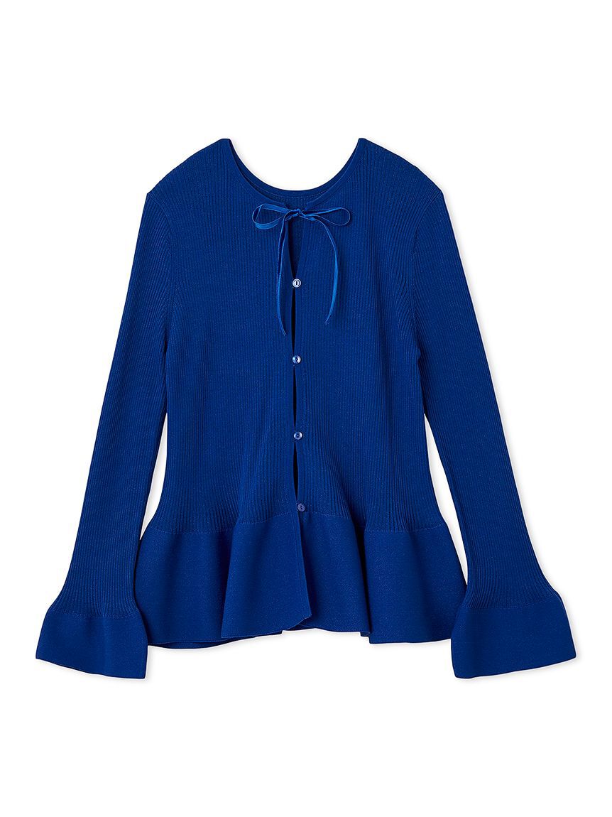 Mila Owen「アメスリタンクリボンペプラムニットSET」|タンクトップ|