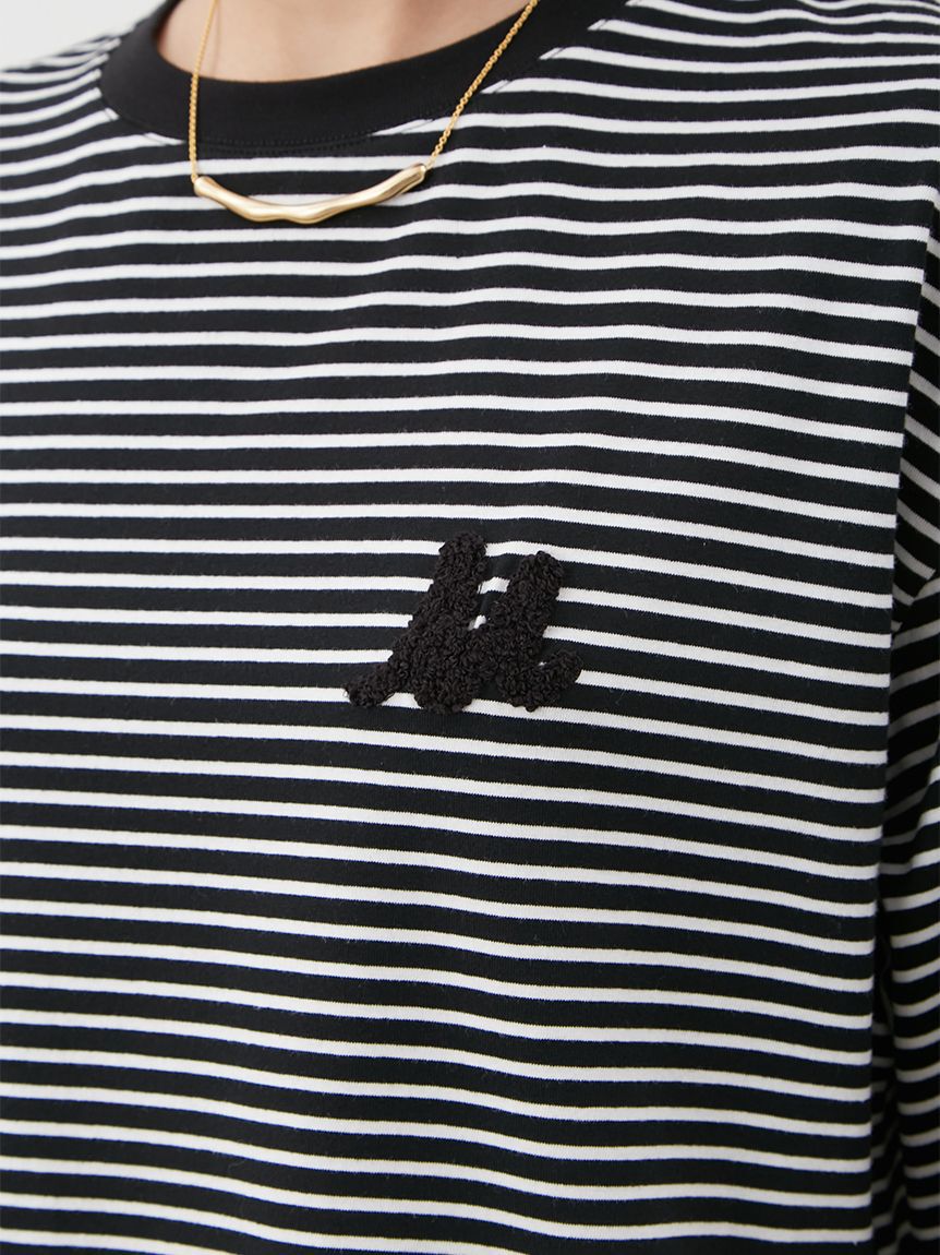 Mila Owen「Mロゴ2サイズハイラインTシャツ」|Tシャツ・カットソー|