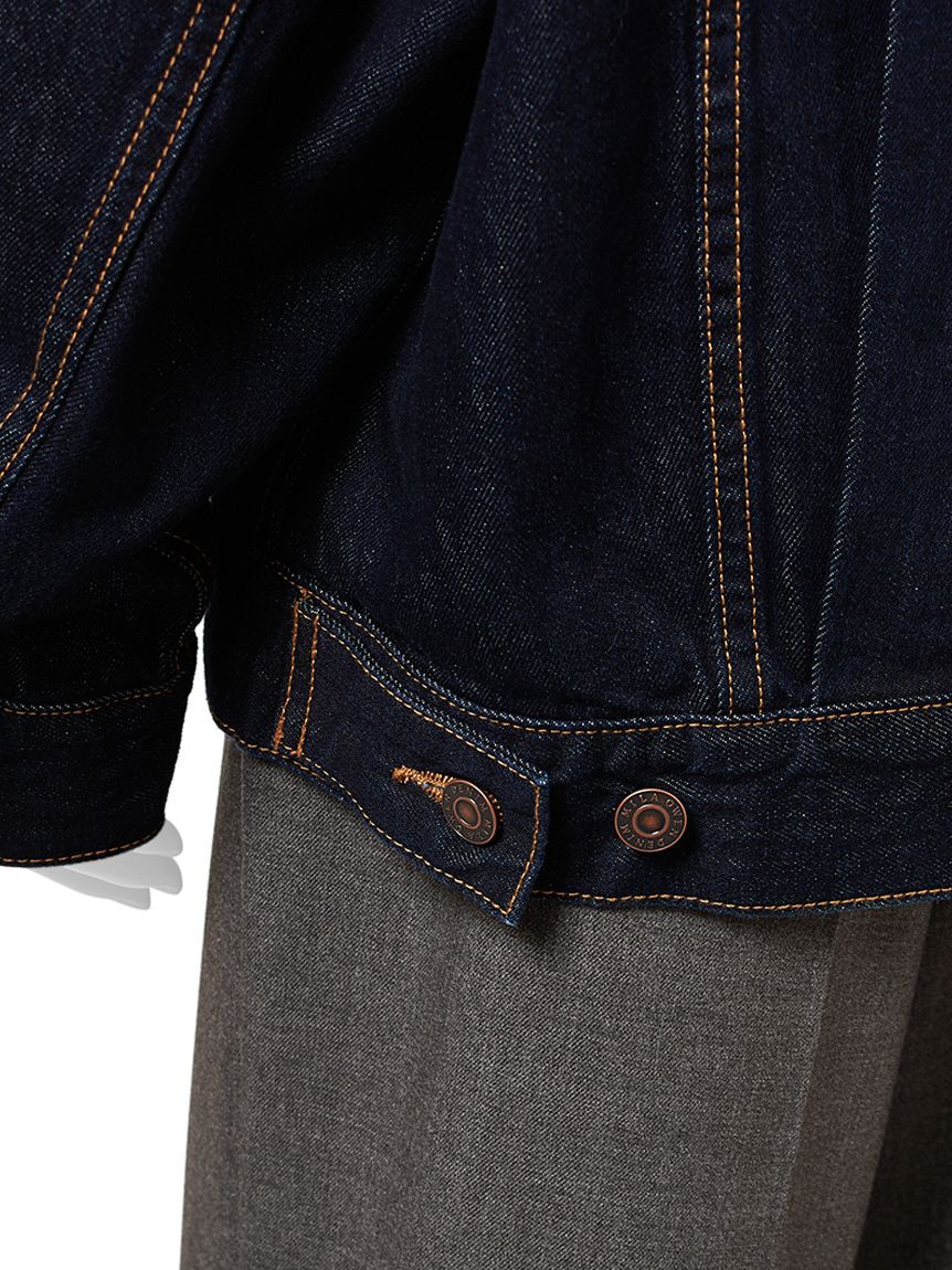 Mila Owen「缶バッチ付きGジャン」|デニムジャケット|