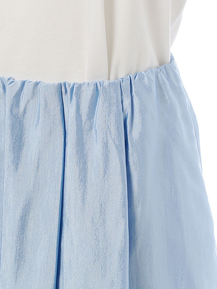 Mila Owen「ウエストゴムシアーシャイニーバルーンスカート」|スカート|