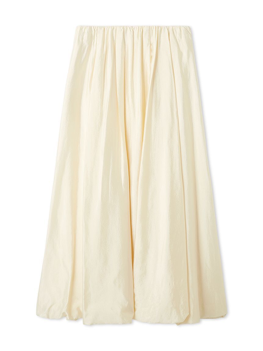 Mila Owen「ウエストゴムシアーシャイニーバルーンスカート」|スカート|