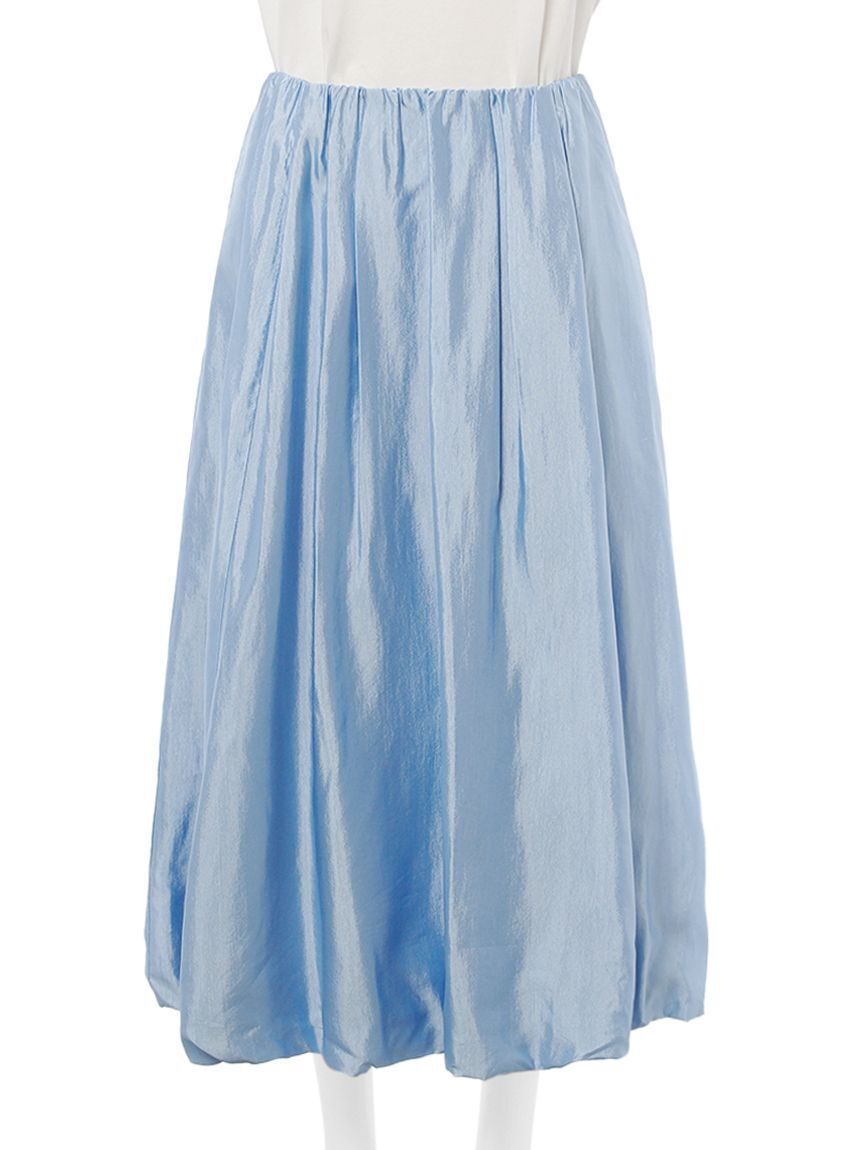 Mila Owen「ウエストゴムシアーシャイニーバルーンスカート」|スカート|