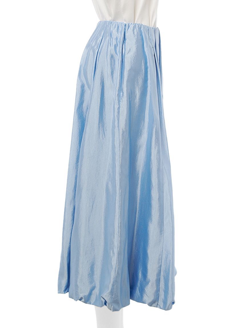 Mila Owen「ウエストゴムシアーシャイニーバルーンスカート」|スカート|