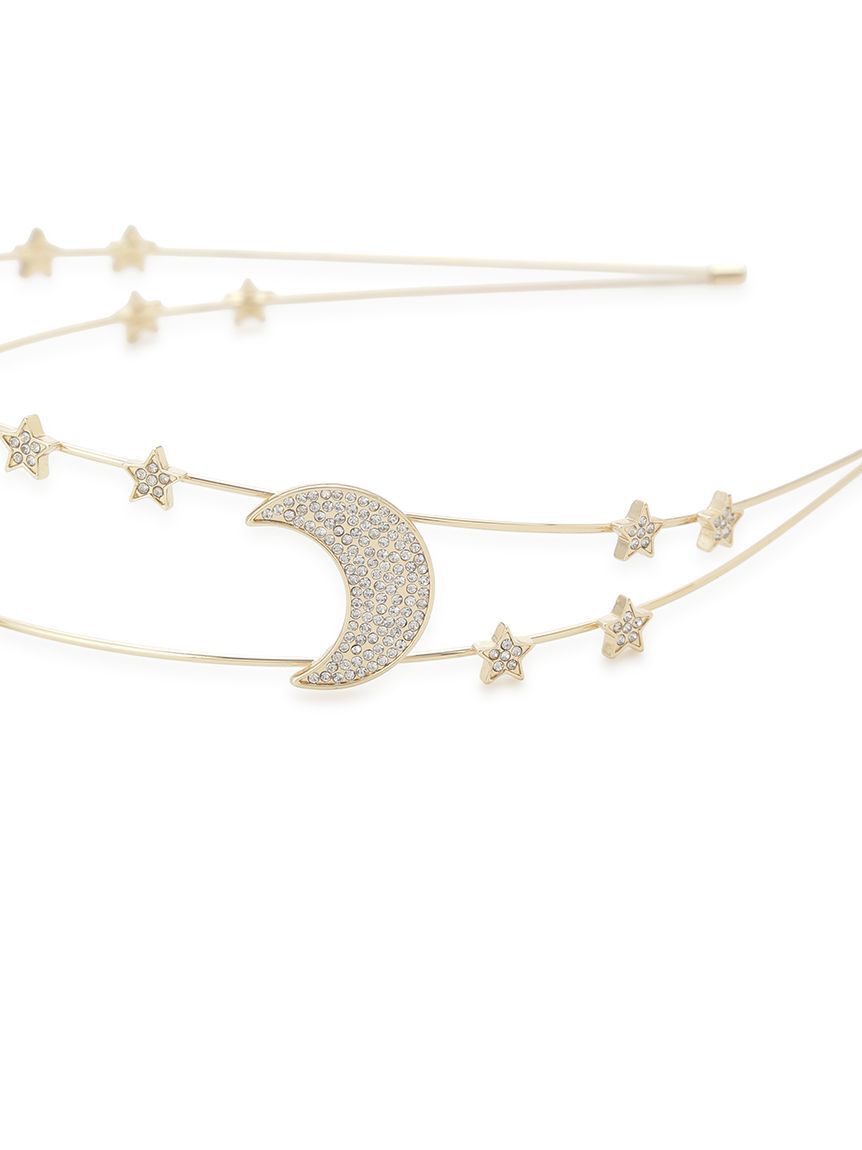 FURFUR「ムーン＆スターモチーフカチューシャ」|ヘアバンド|