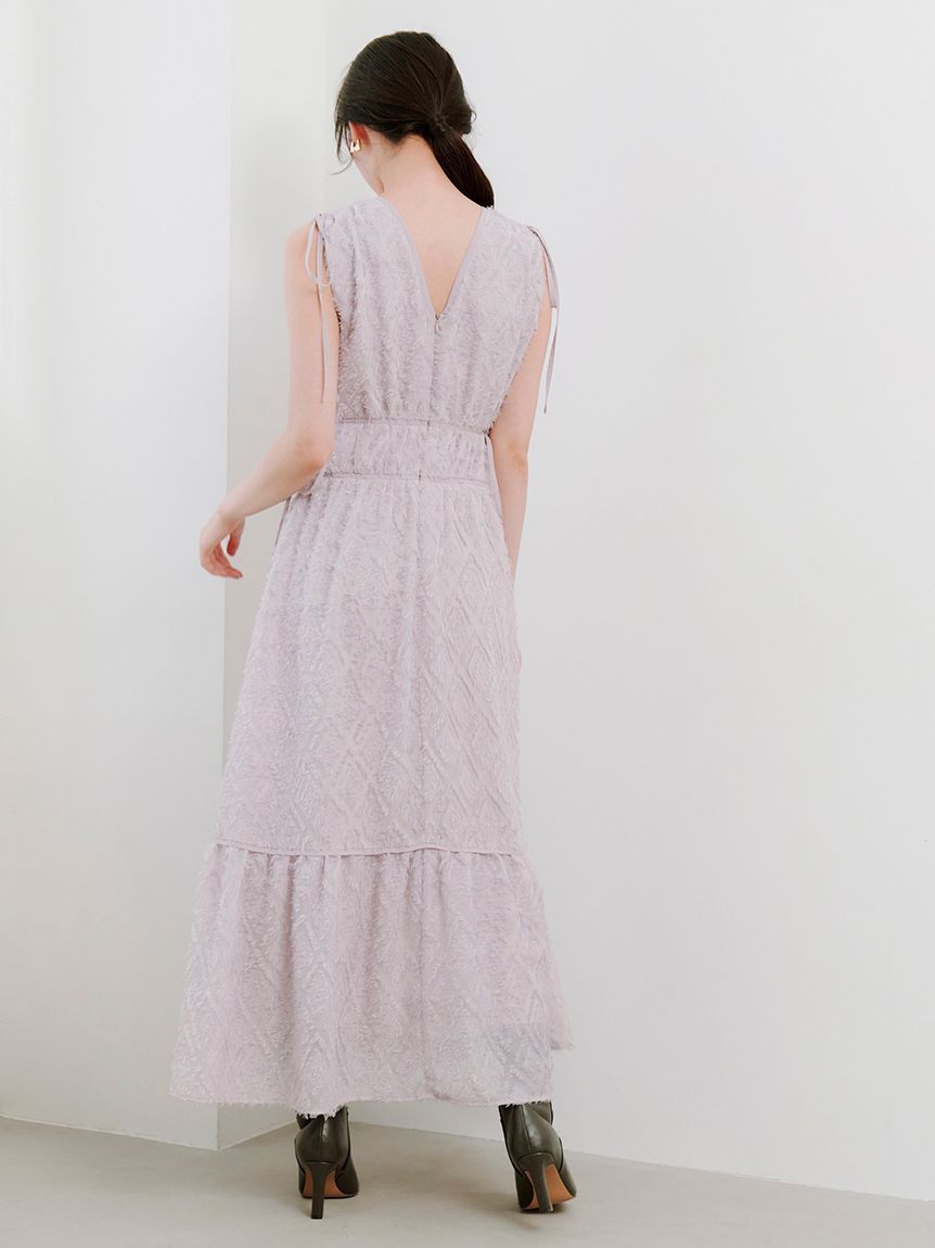 SNIDEL「【00サイズあり】ジャガードドロストディティールワンピース」|ワンピース|