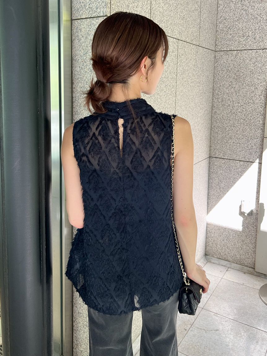 SNIDEL「ノースリボウタイブラウス」|シャツ・ブラウス|