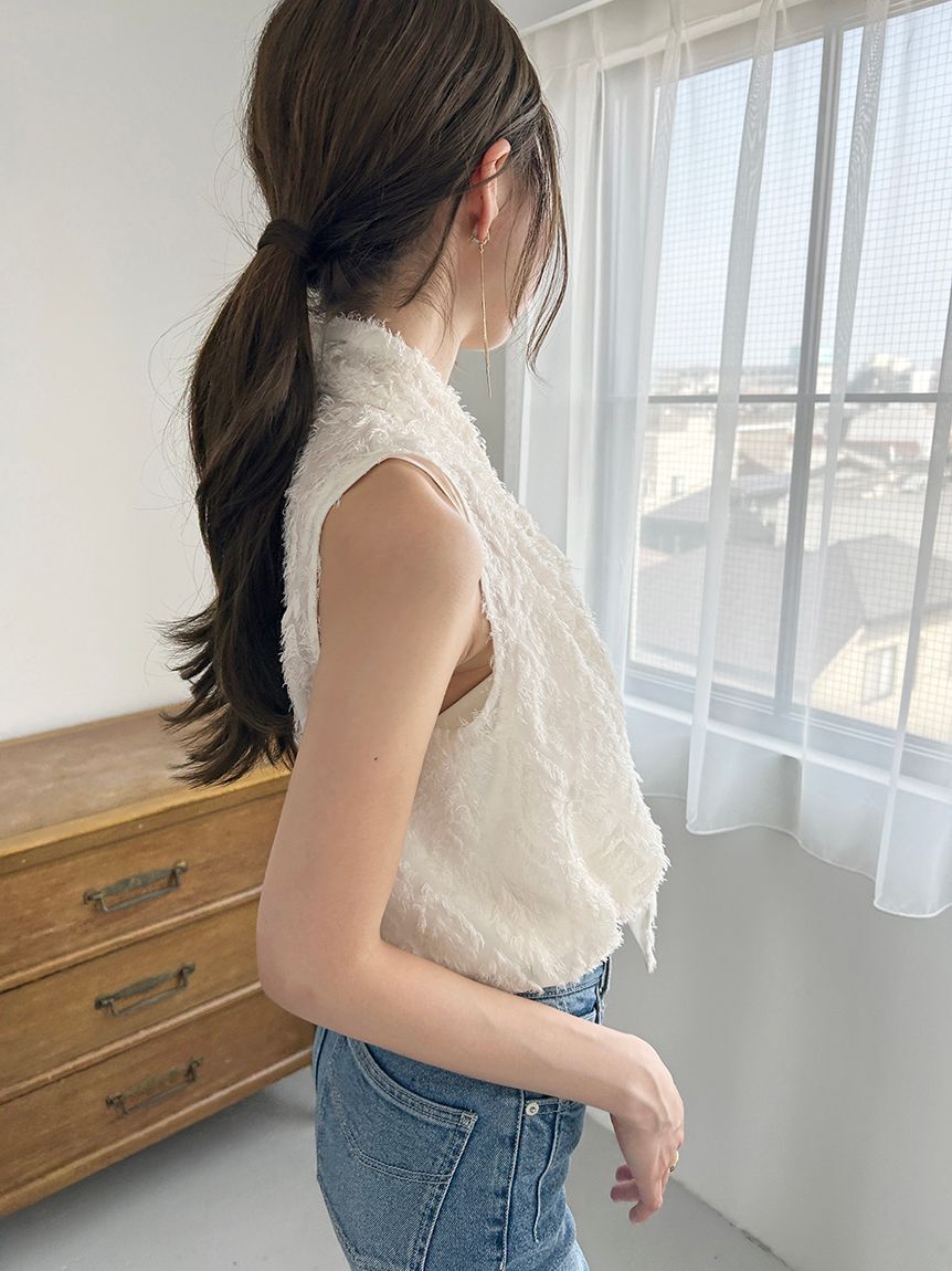 SNIDEL「ノースリボウタイブラウス」|シャツ・ブラウス|