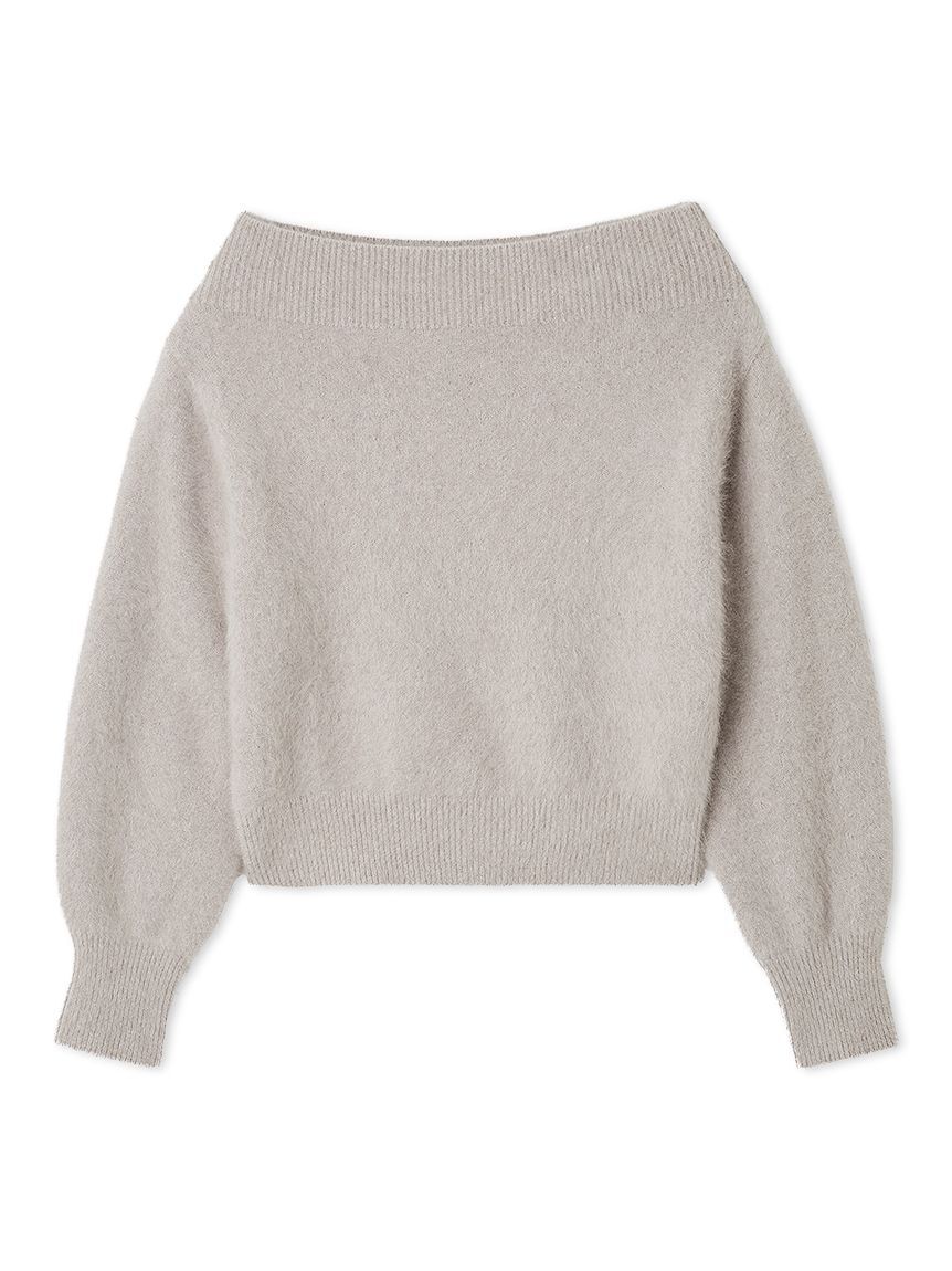 SNIDEL「フォックスアルパカオフショルプルオーバー」|ニット・セーター|