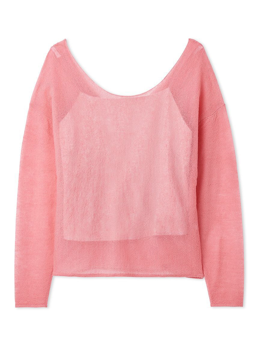 SNIDEL「2WAYベビーアルパカニットプルオーバー」|ニット・セーター|PNK