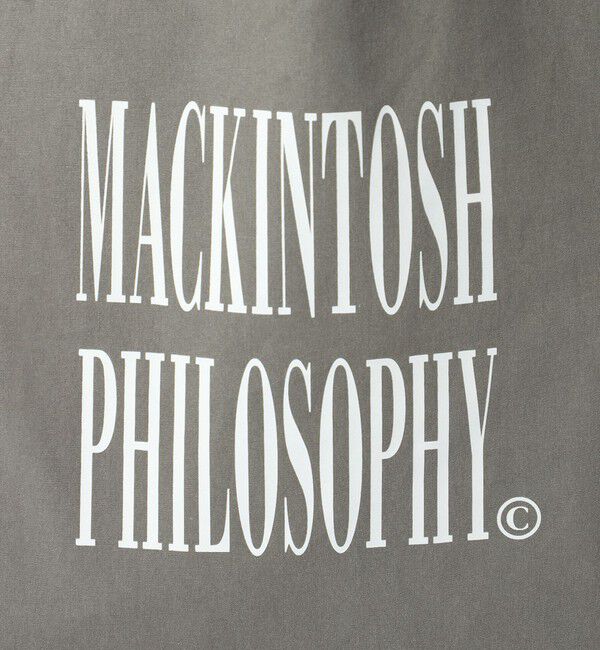 MACKINTOSH PHILOSOPHY「GREY LABEL カラーロゴトート」|トートバッグ|
