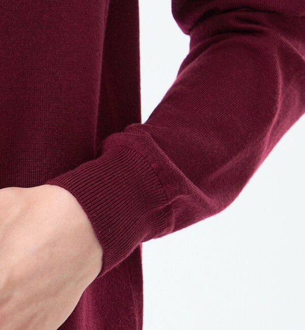 MACKINTOSH PHILOSOPHY「ハイゲージ天竺 モックネックプルオーバーニット」|ニット・セーター|