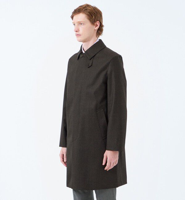 MACKINTOSH PHILOSOPHY「CANONICO(カノニコ)千鳥2レイヤー WELLINGTON（ウェリントン）」|ステンカラーコート|