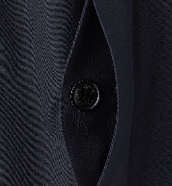 MACKINTOSH PHILOSOPHY「ストレッチツイル WELLINGTON middle(ウェリントンミドル)」|ステンカラーコート|