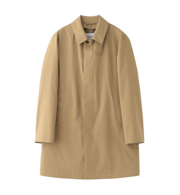MACKINTOSH PHILOSOPHY「ストレッチツイル WELLINGTON middle(ウェリントンミドル)」|ステンカラーコート|ベージュ