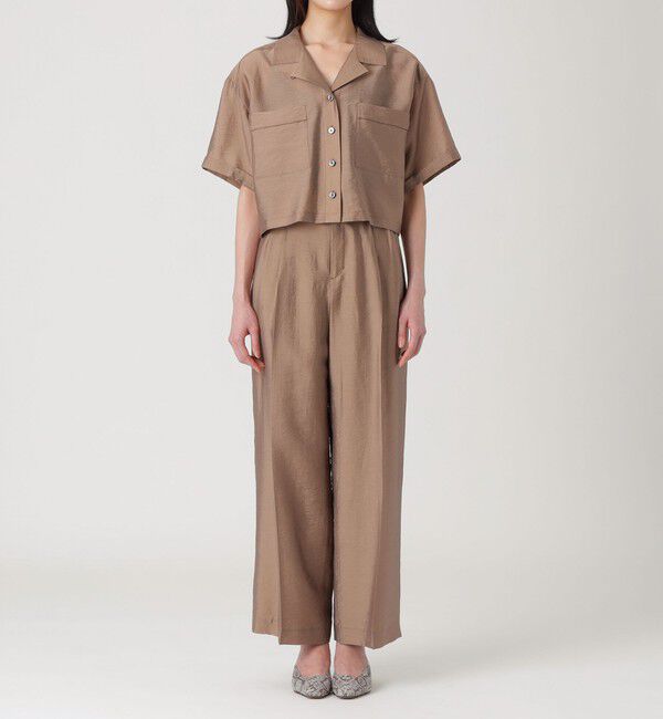  「ハイウエスト2タックパンツ」|その他|