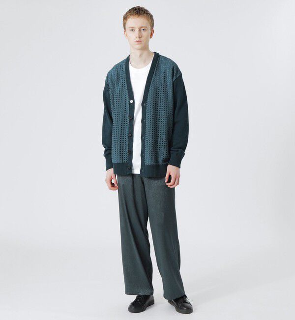  「サテンジャカード ワイドパンツ」|その他|