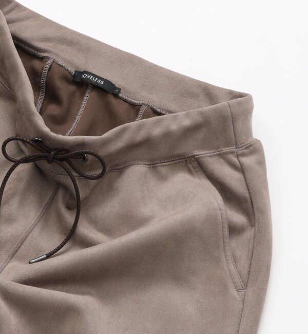  「【Safari12月号掲載】スエードライク ジョガーパンツ」|その他|