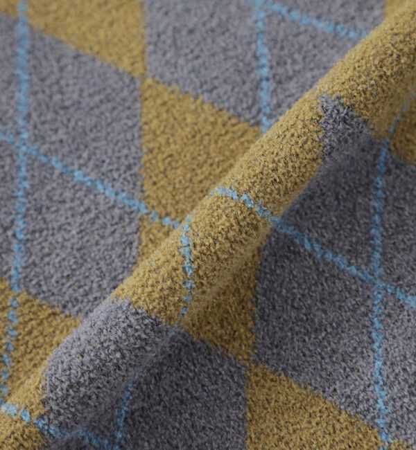  「【UNISEX】ブークレアーガイル カーディガン」|ニット・セーター|