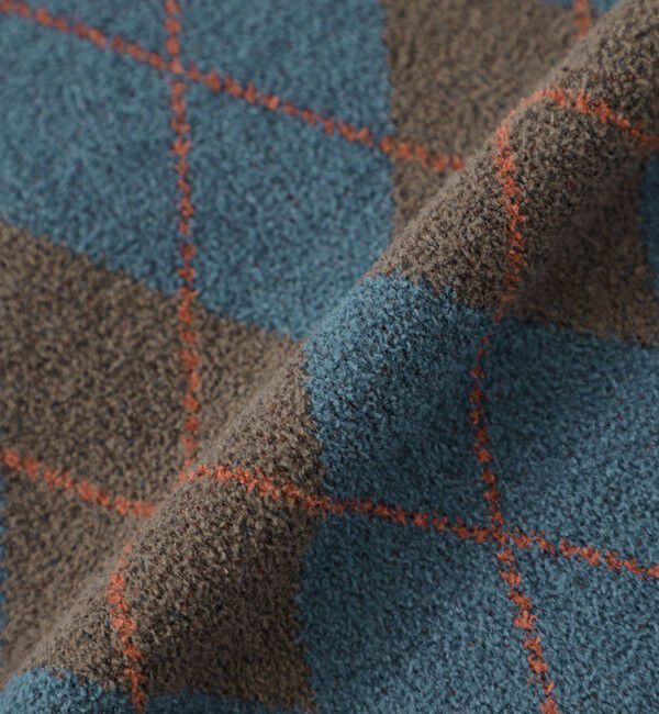  「【UNISEX】ブークレアーガイル カーディガン」|ニット・セーター|