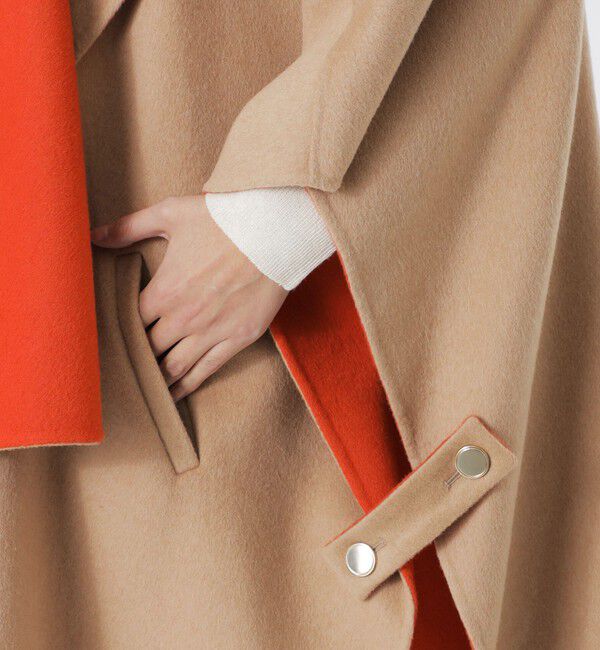  「リバーウールポンチョ」|ブルゾン・スタジャン|