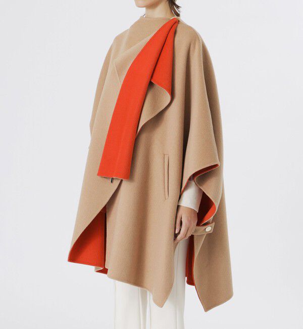  「リバーウールポンチョ」|ブルゾン・スタジャン|