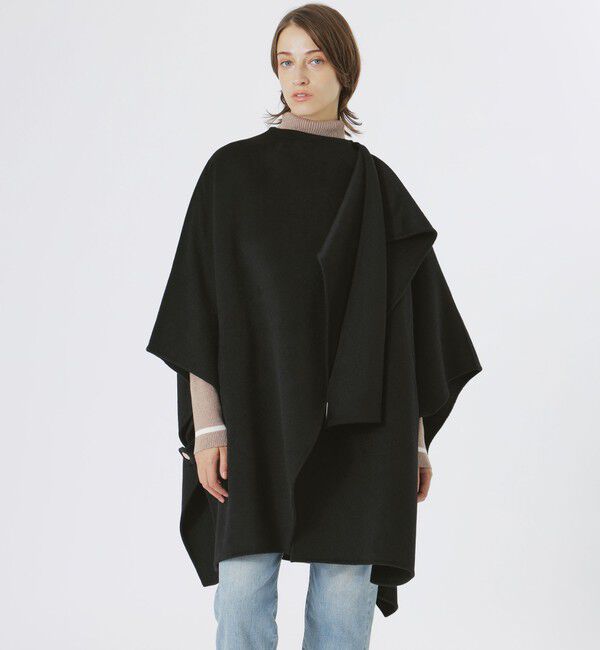  「リバーウールポンチョ」|ブルゾン・スタジャン|