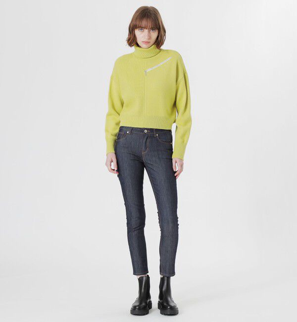  「ショルダーZIPニットプルオーバー」|ニット・セーター|