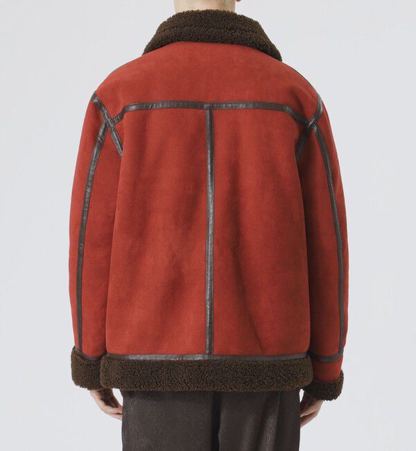  「【Safari12月号掲載】スエードライク ボマージャケット」|ブルゾン・スタジャン|