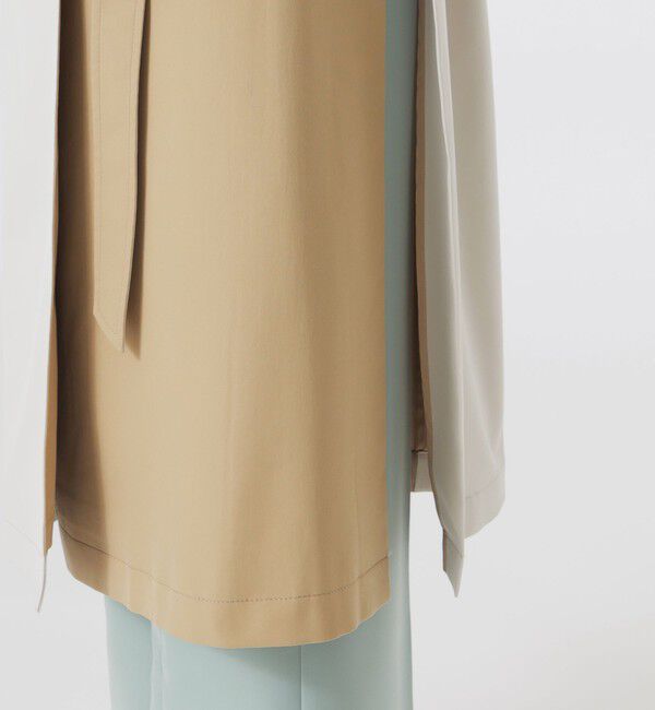  「ブロッキングトレンチコート」|トレンチコート|