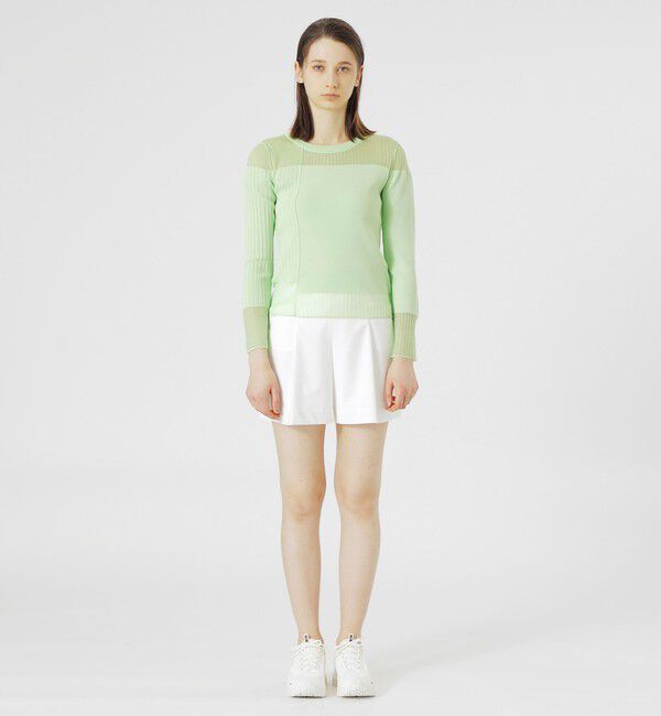  「【ドラマ着用商品】シアーコンビニットプルオーバー」|ニット・セーター|