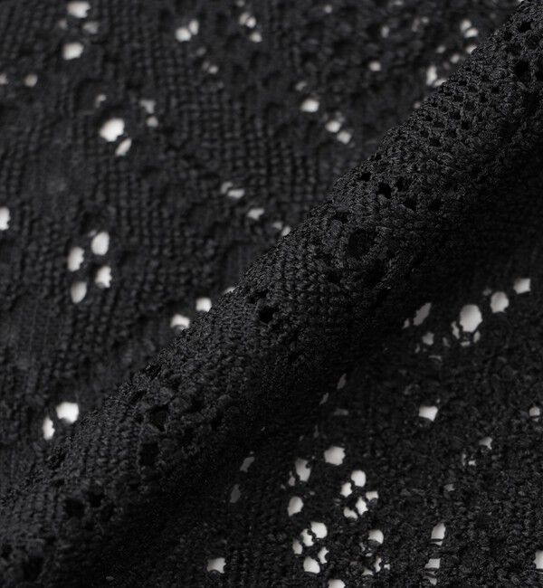  「ジャカードレースショートスリーブシャツ」|シャツ・ブラウス|