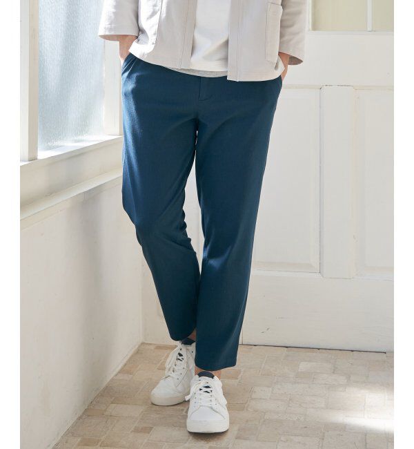 ikka「EASYSTRETCH 冷感アンクルパンツ」|その他|