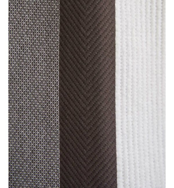 ikka「ブロックスジャカードクルーネック」|パーカー|