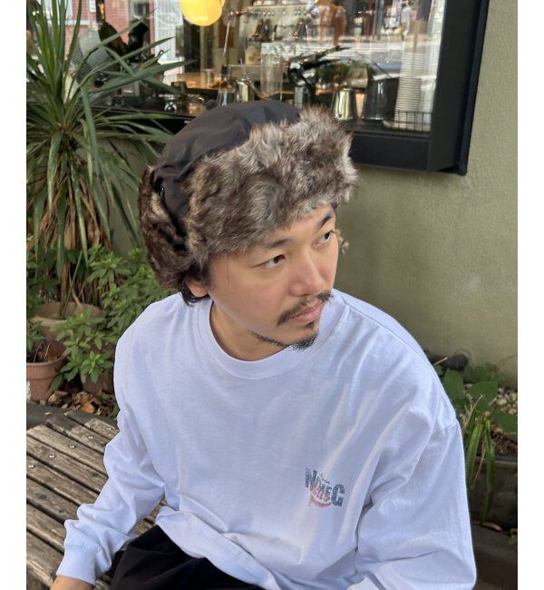 VENCE share style「ブラウンファーフライトキャップ」|その他|