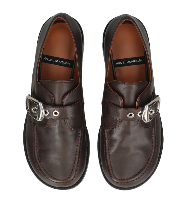 IMPORT SELECT「【ANGEL ALARCON】オブリークトウモンクストラップシューズ(D51617)」|その他|