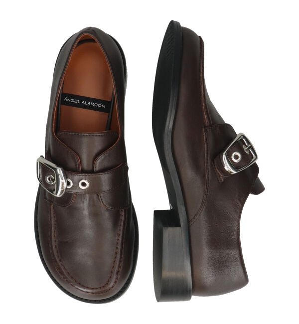 IMPORT SELECT「【ANGEL ALARCON】オブリークトウモンクストラップシューズ(D51617)」|その他|
