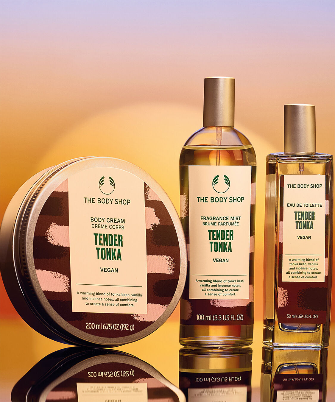 THE BODY SHOP「テンダー トンカ フレグランスミスト 100mL」|香水・フレグランス|