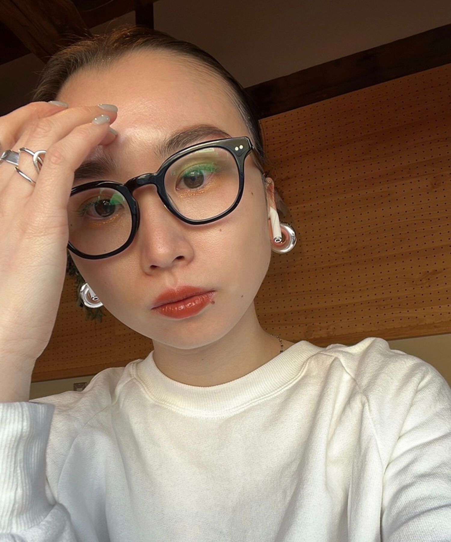  「ウェリントン型 ｜太縁メガネ｜黒縁メガネ｜ ユニセックス｜CLASSIC レンズ交換券付き」|メガネ|