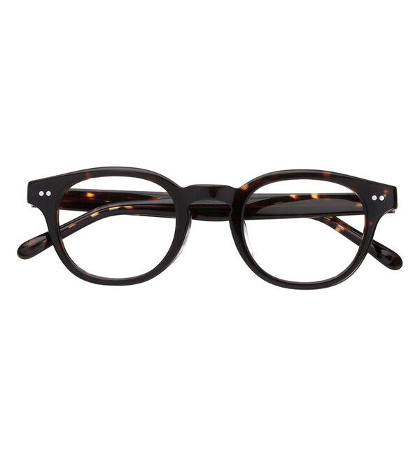  「ウェリントン型 ｜太縁メガネ｜黒縁メガネ｜ ユニセックス｜CLASSIC レンズ交換券付き」|メガネ|