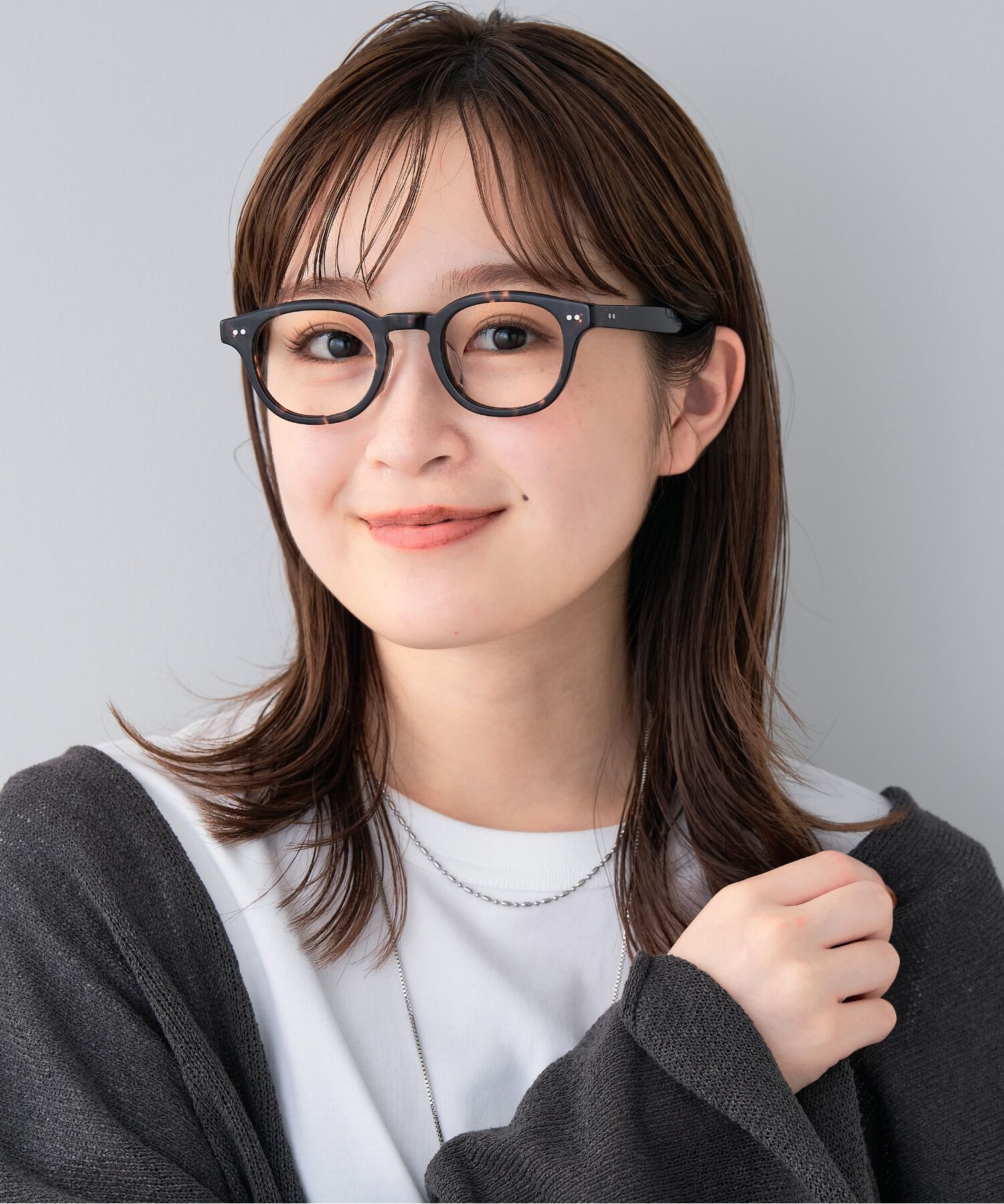  「ウェリントン型 ｜太縁メガネ｜黒縁メガネ｜ ユニセックス｜CLASSIC レンズ交換券付き」|メガネ|