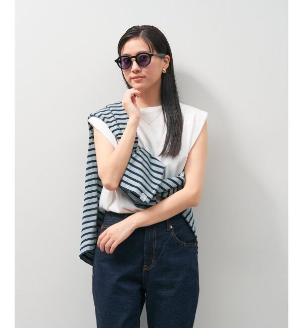  「ボストン型 クラウンパント 調光サングラス レンズの色が変わるサングラス Zoff | YURIE OUTDOOR EDITION」|サングラス|