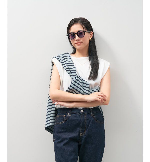  「ボストン型 クラウンパント 調光サングラス レンズの色が変わるサングラス Zoff | YURIE OUTDOOR EDITION」|サングラス|