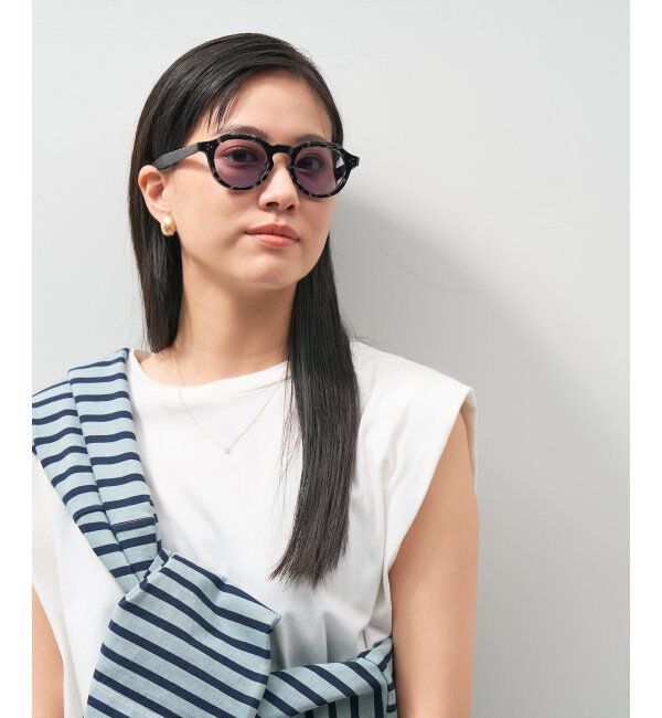  「ボストン型 クラウンパント 調光サングラス レンズの色が変わるサングラス Zoff | YURIE OUTDOOR EDITION」|サングラス|