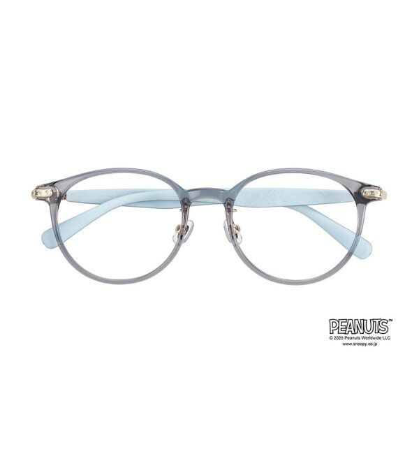  「Zoff PEANUTS メガネ | スヌーピー オラフ アンディ SNOOPY 眼鏡 伊達メガネ 度付き  レンズ交換券付」|メガネ|