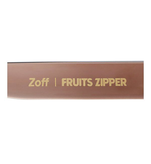  「Zoff｜FRUITS ZIPPER [早瀬ノエル(はやせ のえる)ﾓﾃﾞﾙ] メガネ | フルーツジッパー 眼鏡 レンズ交換券付」|メガネ|
