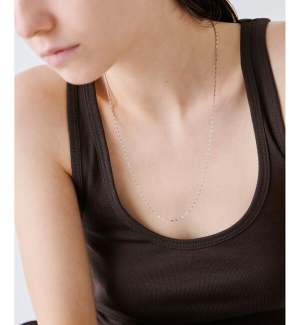 ete「ボックスチェーン ネックレス」|ネックレス|